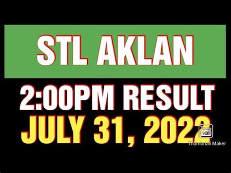 stl aklan result today|STL RESULT TODAY .
